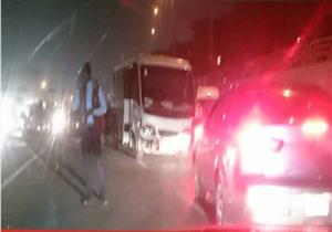 حادث تصادم مروع يتسبب في شلل مروري بمحور أحمد عرابي