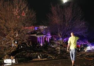 ارتفاع حصيلة ضحايا عواصف ولايتى ألاباما ومسيسيبى إلى 5 أشخاص