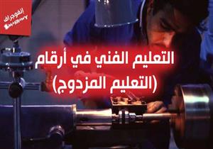 بالأرقام.. الإقبال على التعليم الفني يتفوق على الثانوي العام -(إنفوجراف)