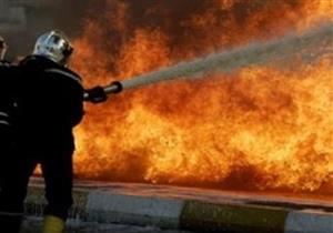 إصابة 5 عمال خلال حريق داخل مصنع في بني سويف