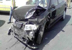 إصابة شخصين في حادث مروري أعلى كوبري غمرة