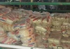 إحباط تهريب 37 طن سكر و12 طن دقيق مدعم بالجيزة