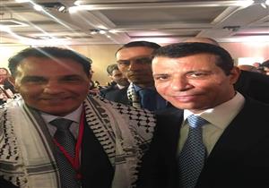 بالصور.. رحلة صاحب هتاف "تسقط قطر" مع أبو الغيط ودحلان ورشوان