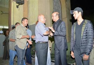 بالصور..نجوم الفن في عزاء شقيق سليمان عيد