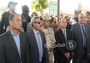 بالصور.. زغاريد وهتافات ضد الإرهاب في جنازة "جهاد الكيال" بدمياط 