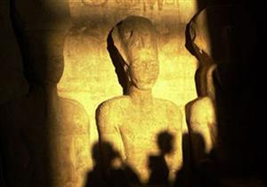 معبد أبو سمبل يشهد ظاهرة تعامد الشمس على قدس الأقداس