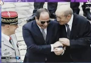 أحمد موسى يعرض جائزة لأحسن تعليق يليق بصورة الرئيس السيسي ووزير خارجية فرنسا