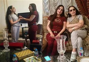 بالصور.. شريهان تشتري قفطان مغربي لمصممة أزياء شابة ب 50 ألف جنيه