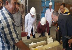 ترميم أكثر من 3 آلاف قطعة أثرية بالمتحف الكبير تمهيدًا لافتتاحه في 2018