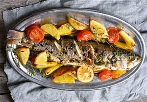 وصفة جديدة لـ "صينية سمك بالبطاطس" 