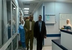 زيارة مفاجئة لرئيس سكك حديد مصر للمركز الطبي التابع للهيئة