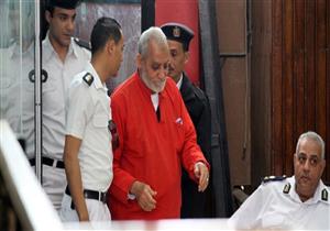 تأجيل محاكمة بديع وقيادات جماعة الإخوان في أحداث المنصة لـ4 يوليو