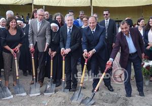 بالصور- وضع حجر أساس المدرسة الألمانية في الإسكندرية بتكلفة 16 مليون يورو