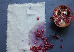 تخلصي من بقع الرمان على أظافرك وملابسك بهذه الطرق