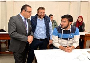 رئيس جامعة المنصورة يتفقد تطوير وتحديث معامل التدريب بكلية الهندسة (صور)