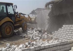 إزالة 31 حالة تعد على أراض زراعية بقريتي "موشا وشطب" بأسيوط