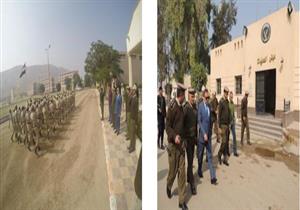 مديرو أمن المحافظات يتفقدون الحالة الأمنية بالمواقع الشرطية -(صور)