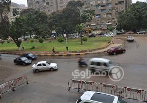 بالصور- سقوط أمطار على محافظتي القاهرة والجيزة