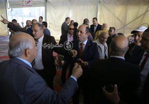 بالفيديو.. اشتباك أحمد مرتضى ووكيل عمر جابر في انتخابات الزمالك