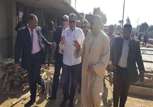  بالصور.. وزير النقل يتفقد تطوير محطة سكة حديد أبوتيج بأسيوط 