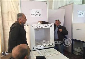 عبدالله جورج يدلي بصوته في انتخابات الزمالك