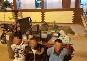 حبس تشكيل عصابي تخصص في سرقة المنازل بالسويس