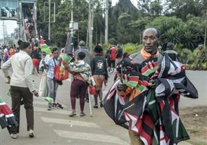 صدامات وغاز مسيل للدموع في كينيا قبل تنصيب الرئيس كينياتا