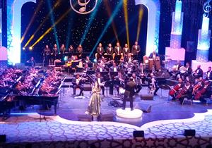 أجفان تطرب جمهور "الموسيقى العربية" ب"كلمات" ماجدة الرومي