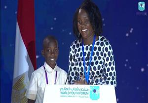 صاحبة الكلمة الأولى في منتدى شباب العالم: رسالتي وصلت وتمنيت دعمًا أكثر للأفكار
