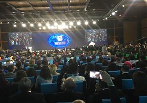 بدء فعاليات الحفل الختامي لمنتدى شباب العالم بحضور السيسي