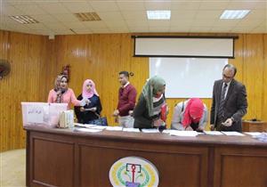 إقبال محدود على إعادة انتخابات الاتحادات الطلابية بجامعة المنصورة