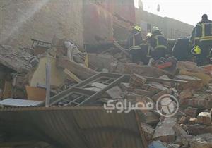 انهيار 3 منازل بروض الفرج.. والأمن: نبحث عن مفقودين