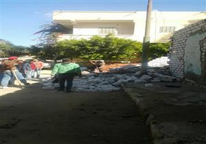 بالصور.. إزالة التعديات على مدرسة إعدادي في الإسكندرية