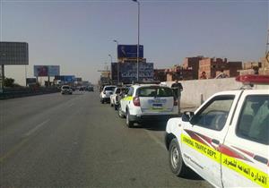 إعادة الحركة المرورية أعلى الدائري بعد حادث في الاتجاه القادم من التجمع إلى المنيب