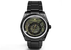 بالصور .. بسعر 2 مليون جنيه .. ساعة يد مستوحاه من كسوة الكعبة