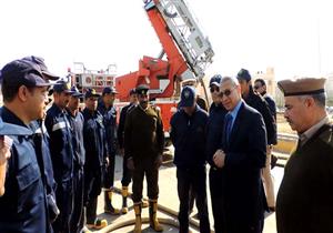 "الحماية المدنية" بالمنيا تُجري تجربة لمواجهة الكوراث