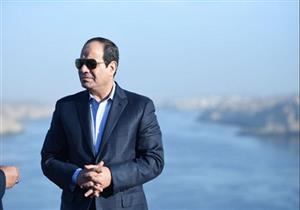 السيسي يشهد خروج ماكينة الحفر من النفق الرابع بالإسماعيلية