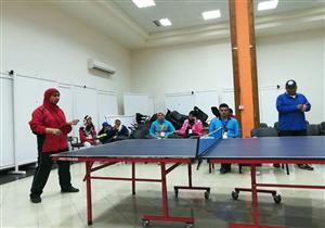 ​"أسيوط" تفوز بالمركز الثالث على مستوى الجمهورية في تنس الطاولة