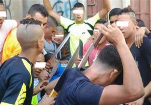 "خلافات عيال" تتسبب في معركة بالسيوف بحلوان.. والمباحث: ضبط ٨ متهمين