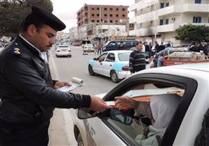 ضبط 714 مخالفة مرورية في حملات أمنية بسوهاج
