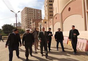 مدير أمن المنيا يتفقد تأمين الكنائس بني مزار استعدادًا لأعياد الميلاد