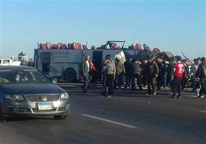 مستشفى التأمين بالسويس: 3 من مصابي طريق القاهرة حالاتهم خطرة