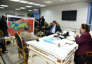 محافظة البحيرة تتابع تنفيذ بروتوكول للتعاون مع الهيئة القومية للاستشعار من بعد