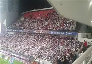بالفيديو.. لفتة طيبة لجماهير الزمالك في الدقيقة 20 من القمة