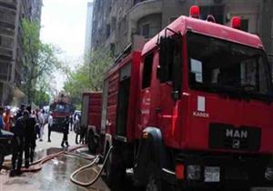 ١٣ سيارة إطفاء لمحاولة السيطرة على حريق مروع بكفر الشيخ