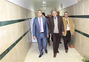 بالصور.. رئيس جامعة المنصورة: نجري توسعات جديدة بمستشفى الطوارئ