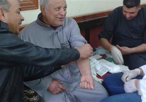 أهالى "كفر شلشلمون" ينظمون حملة للقضاء على فيروس سي