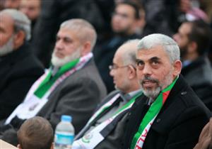 اول ظهور علني للسنوار منذ ترأسه حركة حماس في غزة