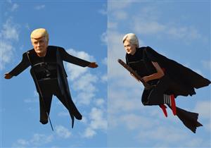 مقشة وبخور وتعاويذ.. ساحرات للتخلص من حكم "ترامب"