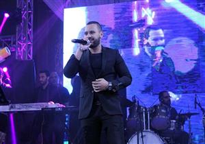 بالصور - محمد الريفي يتألق في حفل شرطة المنصورة 